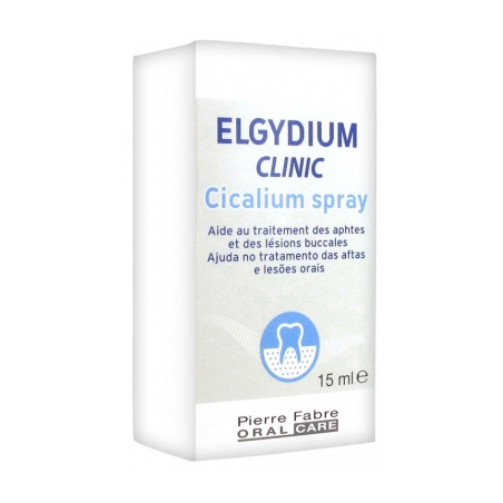 Cicalium Spray - Aphtes & Lésions buccales - Elgydium Clinic - 15 ml