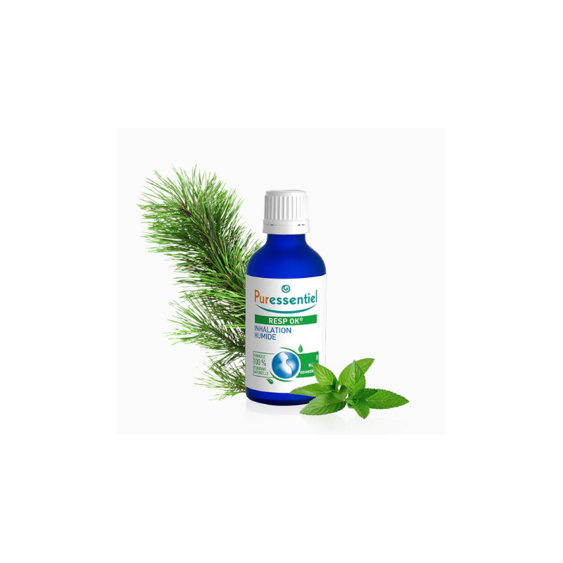 Resp'OK Wet Inhalation - 8 Essential Oils - Puressentiel - 50ml