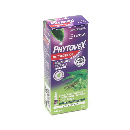 Phytovex - Nez très bouché - Dégage le Nez - UPSA - 15 ml