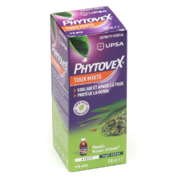 Phytovex - Toux Mixtes - Soulage & Apaise la Toux - UPSA - 120 ml