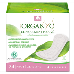 Panty Liners - Light Flux - Organyc - 24 Panty Liners (Unique)