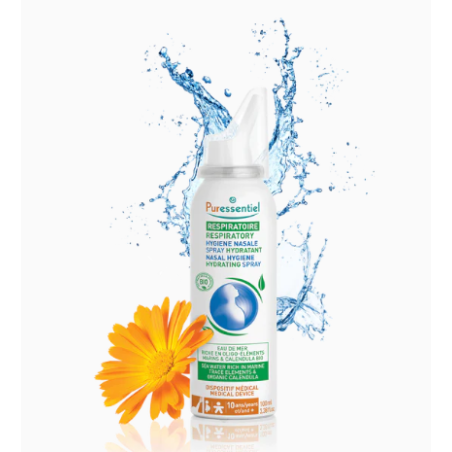 Spray Hygiène Nasale Hydratant Respiratoire Puressentiel 100 ml