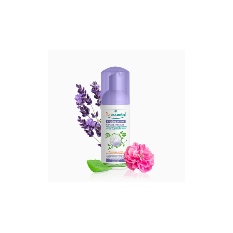 Organic Gentle Cleansing Foam - Intimate Hygiene - Puressentiel - 150ml