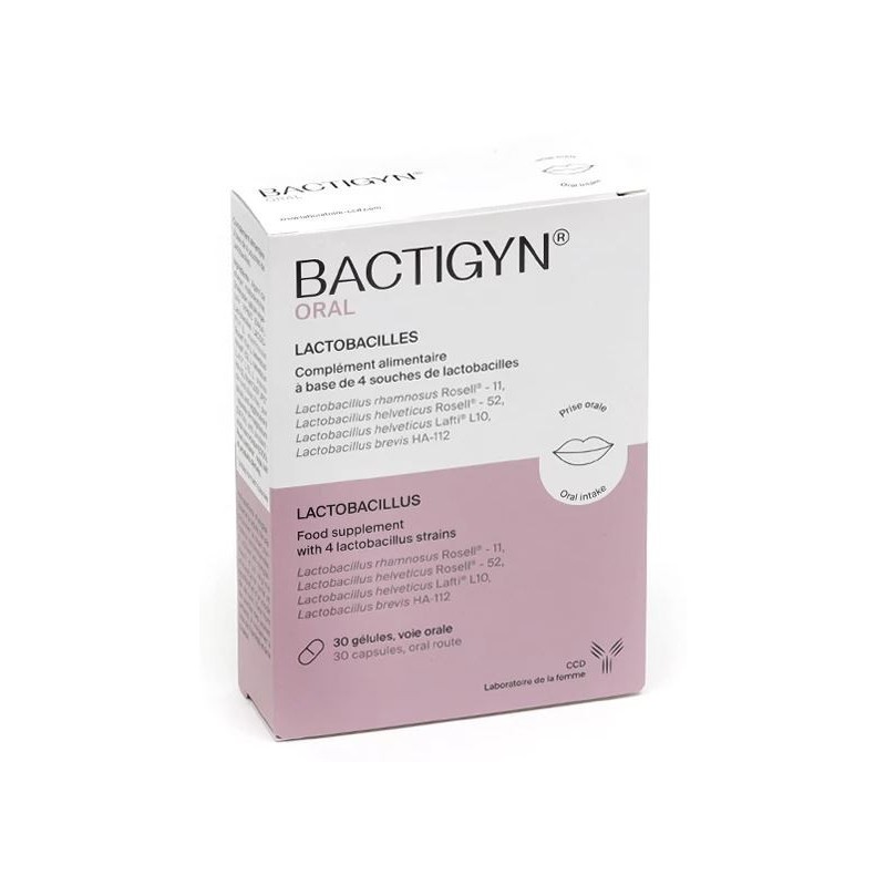 Bactigyn remplace Orogyn - lactobacilles pour la flore vaginale - 30 ...