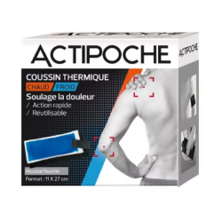 Actipoche Thermal Cushion + Cover - Medium Model 11 x 27 cm Actipoche