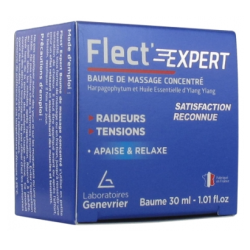 Baume de Massage Concentré - Raideurs & Tensions - Flect'Expert - 30 ml