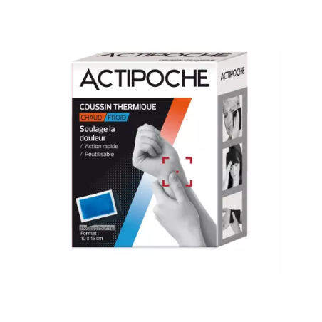 Actipoche Coussin Thermique + Housse - Petit Modèle 10 x 15 cm