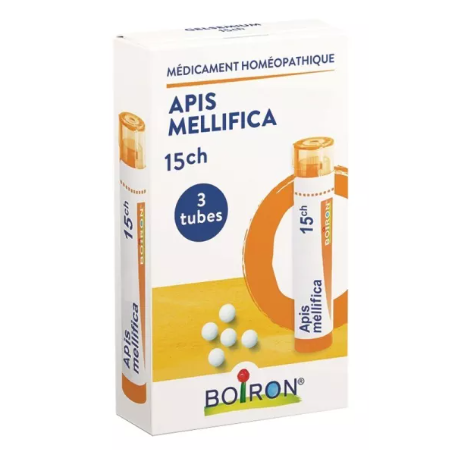 APIS MELLIFICA - Tubes granules - Boiron - 3 Tubes