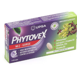 Phytovex Nez - Gorge - Voies Respiratoires - UPSA - 20 Comprimés