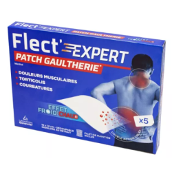 Patch Gaultherie - Douleurs Musculaires & Courbatures - Flect'Expert - 5 Patchs