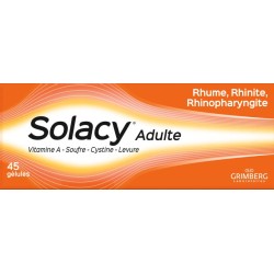 Solacy Adult Nasopharyngeal Disorders - 45 Capsules Solacy
