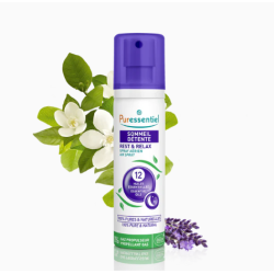 Spray Sommeil Détente Aux 12 Huiles Essentielles, Puressentiel, 75 ml