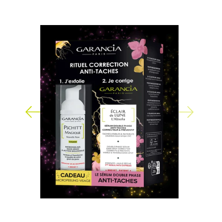  Moonlight "the absolute" - double anti-dark spot serum - Garancia 30 ml + Pschitt Magique 30 ml Garancia