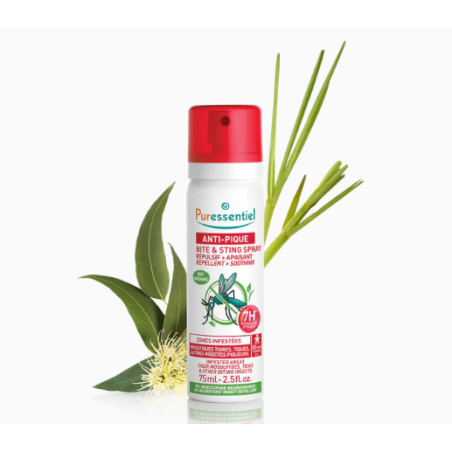 Anti-Pique Spray Répulsif Puressentiel, 75 ml