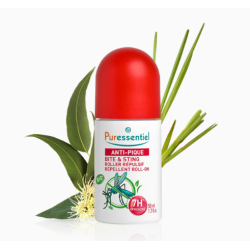 Anti-Bite Roller Repellent Face and Body - Puressentiel - 50 ml (Expiry date 12/2025)