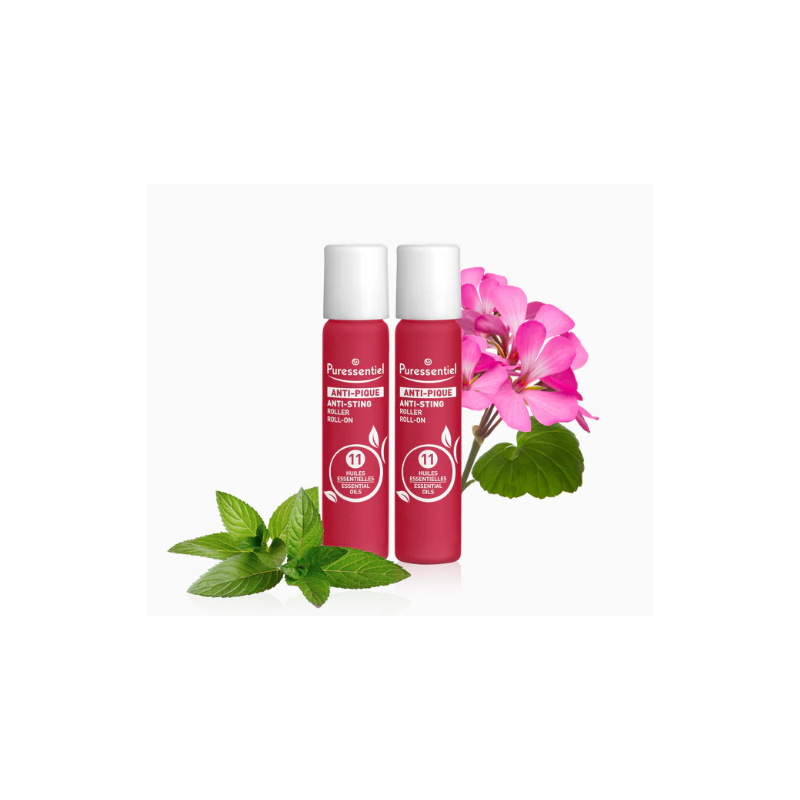 Anti Pique Roller Multi-Apaisant Puressentiel, Lot de 2*5 ml