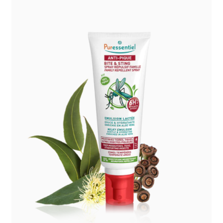 Anti-Sting Milky Emulsion Puressentiel Repellent Spray, 100 ml