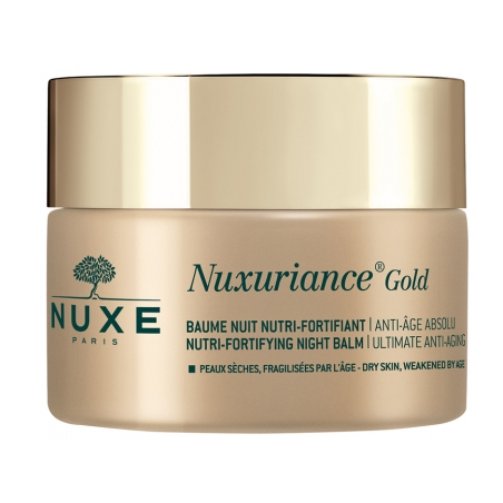 Baume Nuit Nutri-Fortifiant - Anti-âge Absolu - Nuxuriance Gold - Nuxe - 50 ml