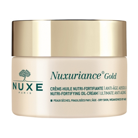 Crème-Huile Nutri Fortifiante - Anti-âge Absolu - Nuxuriance Gold - Nuxe - 50 ml