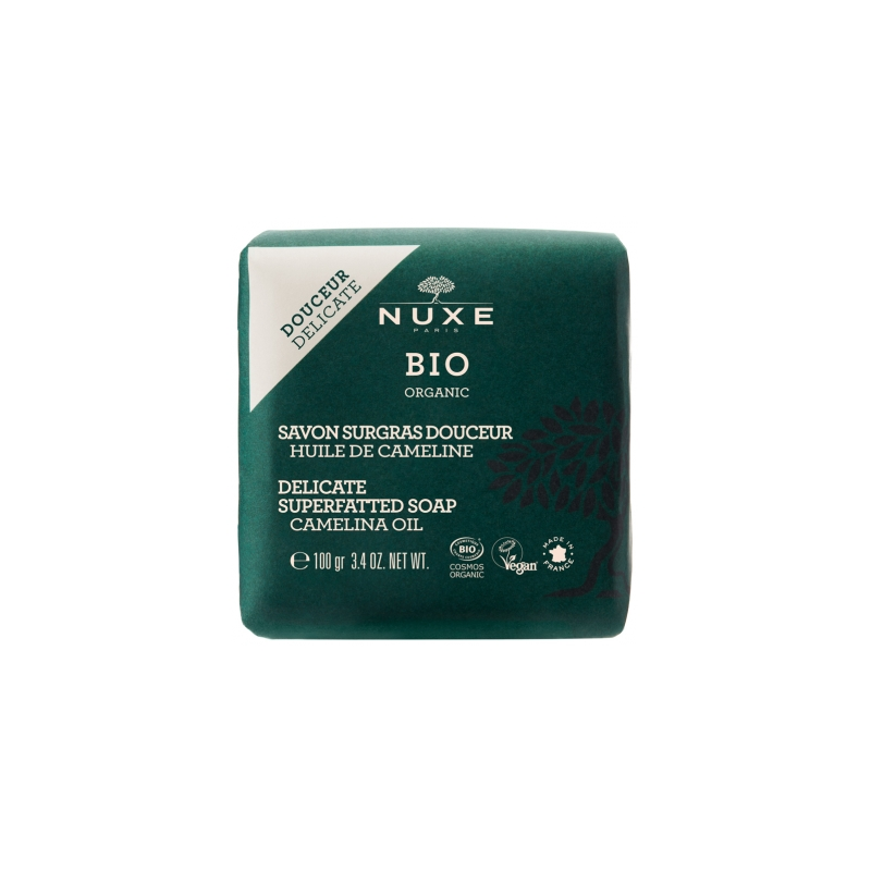 Savon Surgras Douceur - Huile de Cameline - Nuxe Bio - 100g