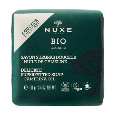Savon Surgras Douceur - Huile de Cameline - Nuxe Bio - 100g