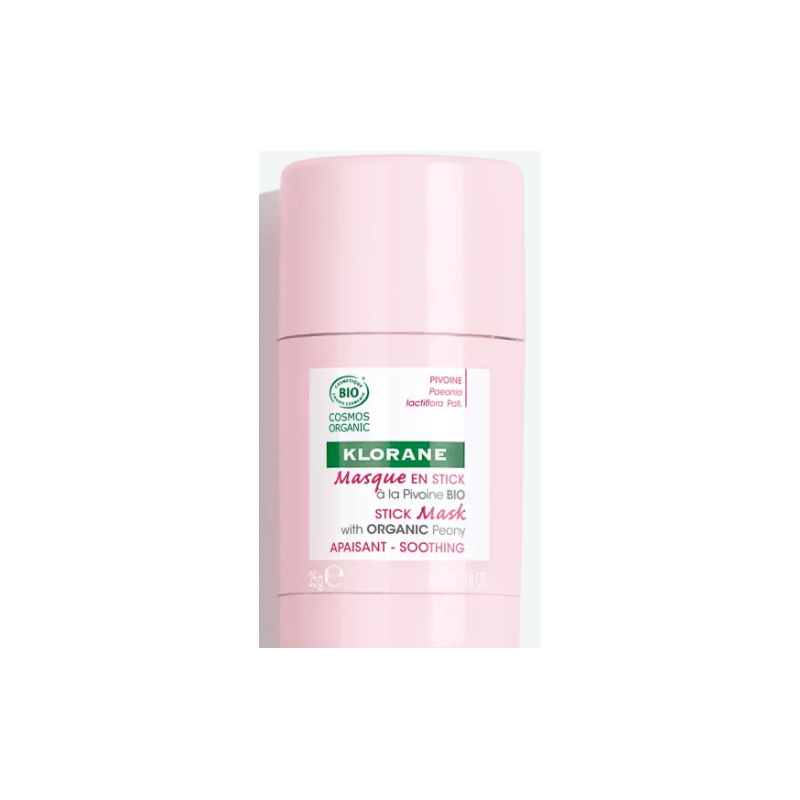 Masque En Stick - Pivoine Bio - Klorane - 25g
