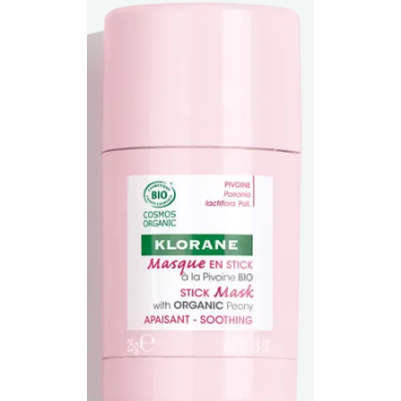 Masque En Stick - Pivoine Bio - Klorane - 25g