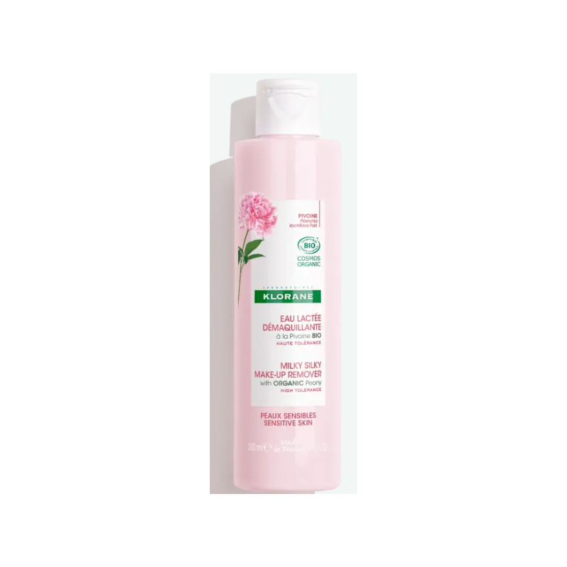 Eau Lactée Démaquillante - Pivoine Bio - Klorane - 200 ml