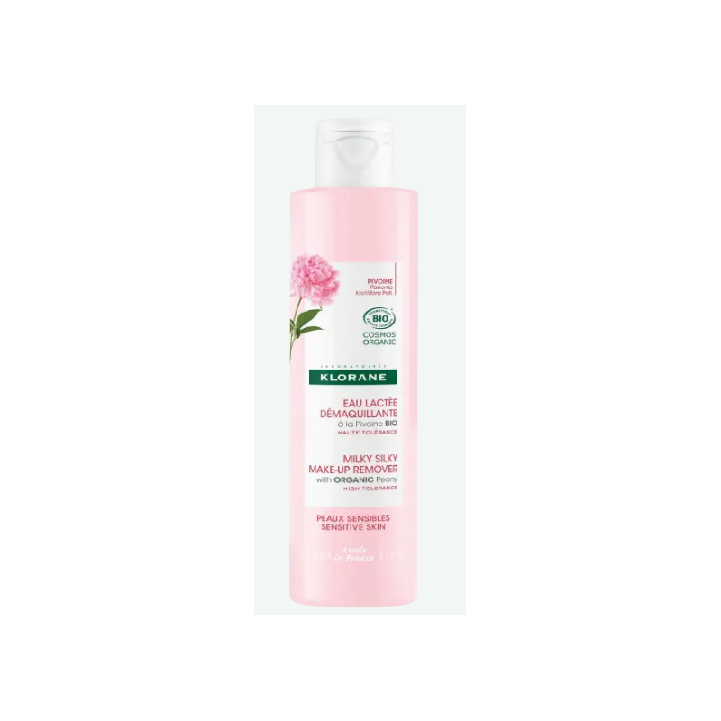 Eau Lactée Démaquillante - Pivoine Bio - Klorane - 100 ml