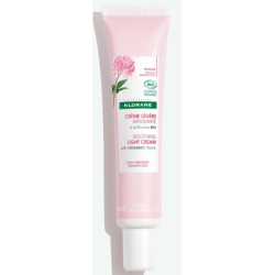 Crème Légère Apaisante - Pivoine Bio - Klorane - 40ml