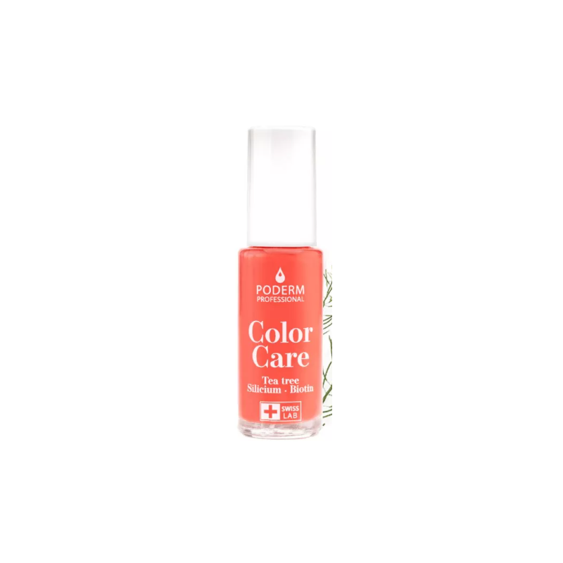 Vernis à Ongles Soin - Rose Corail n°273 - Poderm - 8 ml