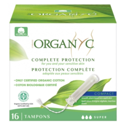 Tampons - Flux Super - Organyc - 16 Tampons (Unique)