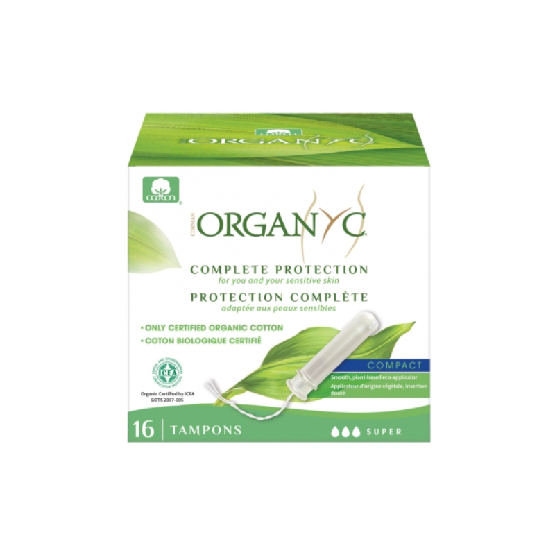 Tampons - Flux Super - Organyc - 16 Tampons (Unique)