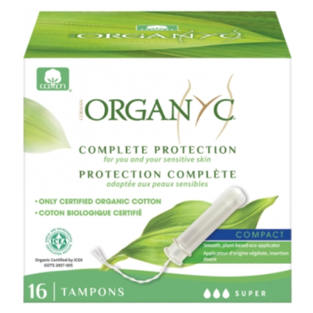Tampons - Flux Super - Organyc - 16 Tampons (Unique)