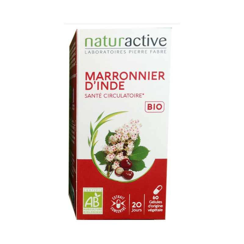 Marronnier d'Inde - Circulation & Hémorroïdes - Naturactive - 60 Gélules