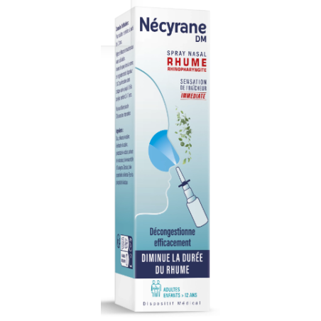 Necyrane - Solution for a Nasal Spray - for Colds and Rhino pharyngitis - 10ml