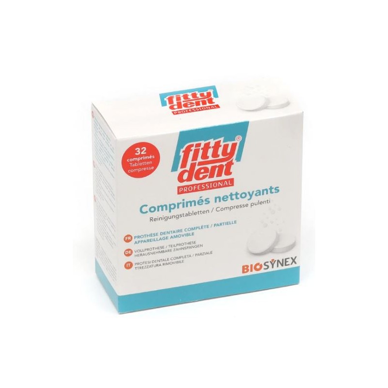  32 Fittydent Denture And Appliance Cleaner Tablets Fittydent