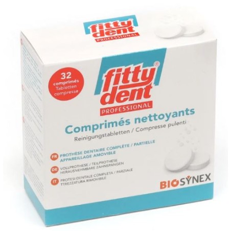  32 Fittydent Denture And Appliance Cleaner Tablets Fittydent
