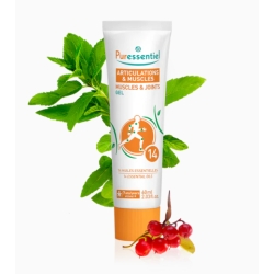 Articulations et Muscles Gel Aux 14 Huiles Essentielles, Puressentiel, 60 ml