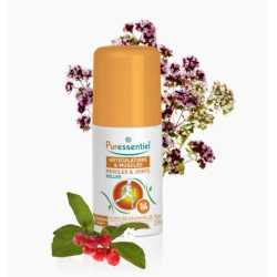 Joints and Muscles Roller With 14 Essential Oils, Puressentiel 75ml