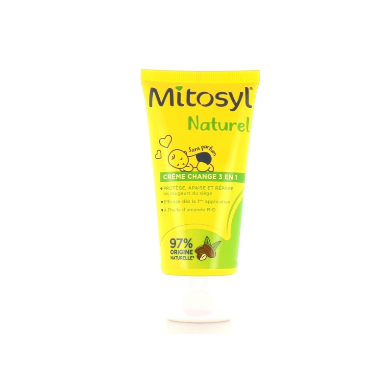 3 in 1 Diaper Change Cream - Mitosyl Nature - From Birth - 70 ml