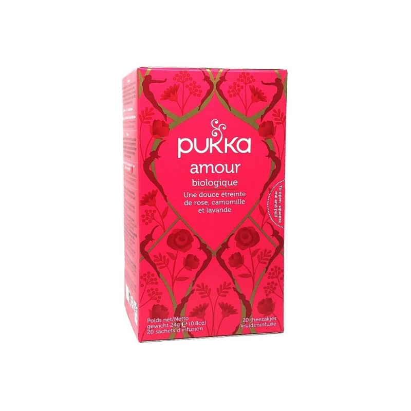Tisane Amour - Bio - Pukka - 20 Sachets