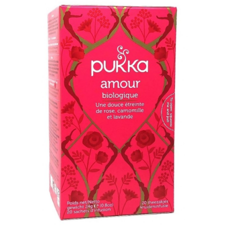 Tisane Amour - Organic - Pukka - 20 Sachets