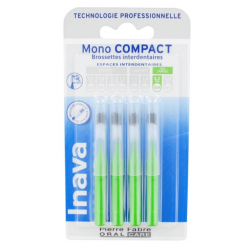 Interdental Brushes - Mono Compact - Very Large - Inava - 4 Brushes