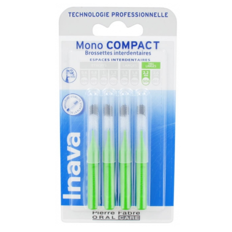 Interdental Brushes - Mono Compact - Very Large - Inava - 4 Brushes