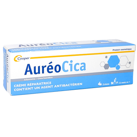 Crème Réparatrice Antibactérienne - AuréoCica - Cooper - 20g