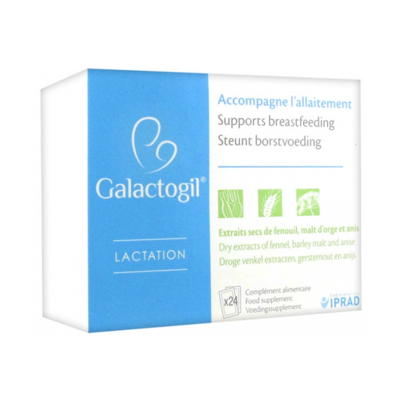 Galactogil - Accompagne l'allaitement - 24 Sachets