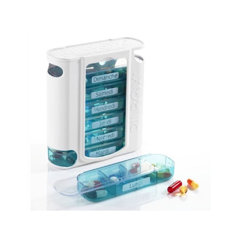 PILBOX 7 - Pilulier hebdomadaire fixe grande contenance - cooper