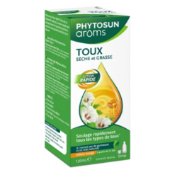 Sirop Toux Sèche & Grasse - Phytosun Aroms - Arôme Orange - 120ml