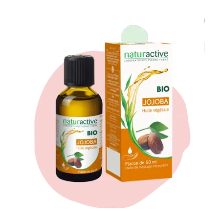 Organic Jojoba Vegetable Oil - Naturactive - 50 ml